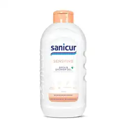Plein.nl 2+2 gratis: Sanicur Bad en Douchegel Sensitive aanbieding