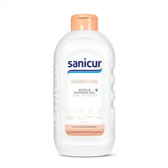 Plein.nl 2+2 gratis: Sanicur Bad en Douchegel Sensitive aanbieding