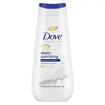 Plein.nl 2+1 gratis: Dove Douchecrème Deeply Nourishing aanbieding