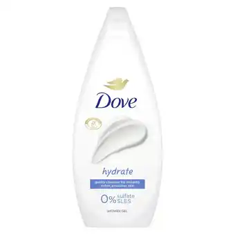 Plein.nl 2+1 gratis: Dove Douchecrème Hydrate 720 ml aanbieding