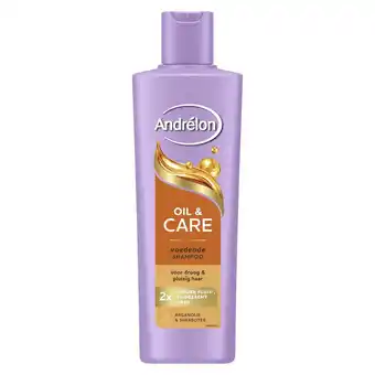 Plein.nl 2+1 gratis: Andrélon Shampoo Oil & Care 250 ml aanbieding