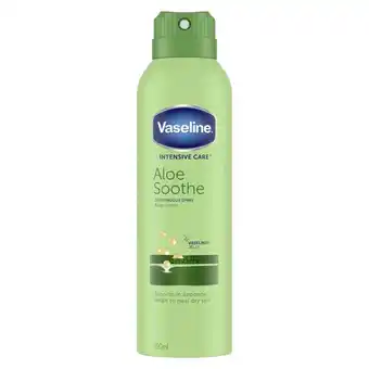 Plein.nl 2+1 gratis: Vaseline Bodylotion Spray Aloe aanbieding