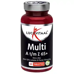 Plein.nl 2+2 gratis: Lucovitaal Multi A-Z 65+ 60 aanbieding