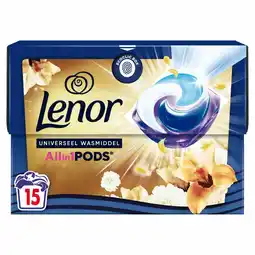 Plein.nl 2+1 gratis: Lenor Wasmiddel All-in-1 Pods Amber aanbieding