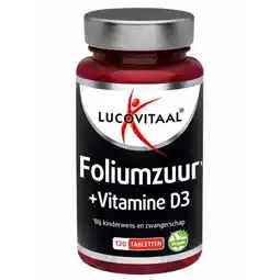 Plein.nl 2+2 gratis: Lucovitaal Foliumzuur + Vitamine D3 aanbieding