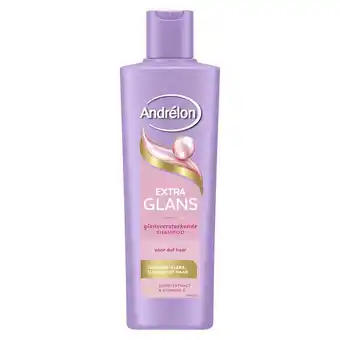Plein.nl 2+1 gratis: Andrélon Shampoo Extra Glans 250 ml aanbieding
