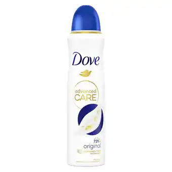 Plein.nl 2+1 gratis: Dove Deodorant Spray Advanced Care aanbieding