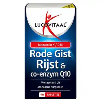 Plein.nl 2+2 gratis: Lucovitaal Rode Gist Rijst & Q10 90 aanbieding