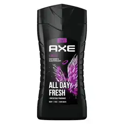 Plein.nl 2+1 gratis: Axe Douchegel Excite 250 ml aanbieding