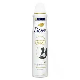 Plein.nl 2+1 gratis: Dove Deodorant Spray Invisible Dry aanbieding
