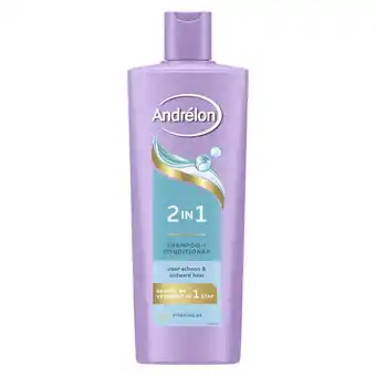 Plein.nl 2+1 gratis: Andrélon Shampoo 2-in-1 400 ml aanbieding