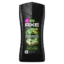 Plein.nl 2+1 gratis: Axe 3-in-1 Douchegel Green Mojito & aanbieding