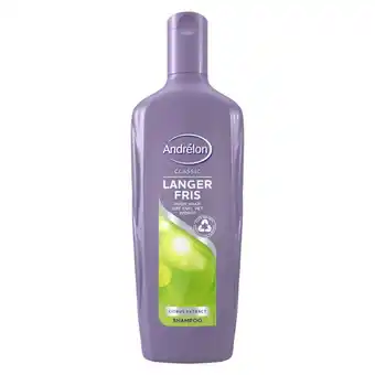 Plein.nl 2+1 gratis: Andrélon Shampoo Langer Fris 300 ml aanbieding