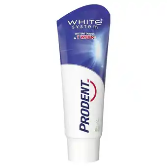 Plein.nl 2+1 gratis: Prodent Tandpasta White System 75 aanbieding