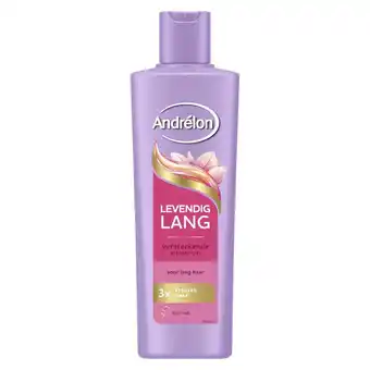 Plein.nl 2+1 gratis: Andrélon Shampoo Levendig Lang 250 aanbieding