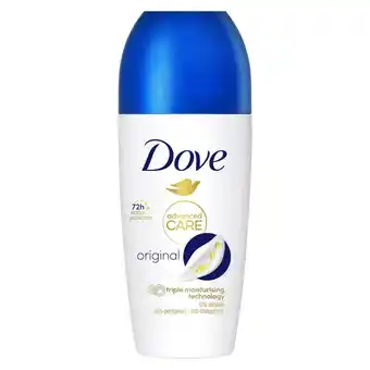 Plein.nl 2+1 gratis: Dove Deodorant Roller Original 50 aanbieding