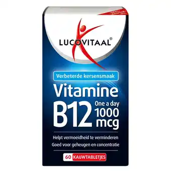 Plein.nl 2+2 gratis: Lucovitaal Vitamine B12 1000mcg 60 aanbieding