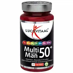 Plein.nl 2+2 gratis: Lucovitaal Multi Man Compleet 50+ aanbieding