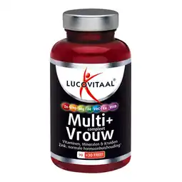 Plein.nl 2+2 gratis: Lucovitaal Multi + Compleet Vrouw aanbieding