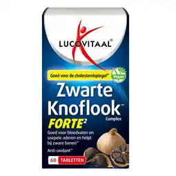 Plein.nl 2+2 gratis: Lucovitaal Zwarte Knoflook Forte 60 aanbieding