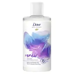 Plein.nl 2+1 gratis: Dove Bath Therapy Renew Badschuim & aanbieding