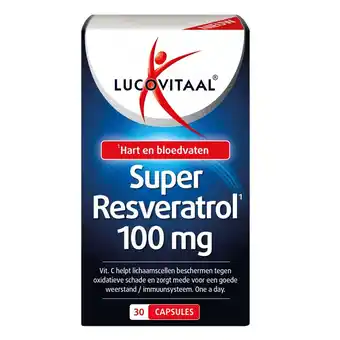 Plein.nl 2+2 gratis: Lucovitaal Super Resveratrol 100 mg aanbieding