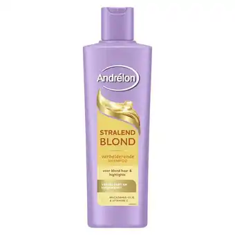 Plein.nl 2+1 gratis: Andrélon Shampoo Stralend Blond 250 aanbieding