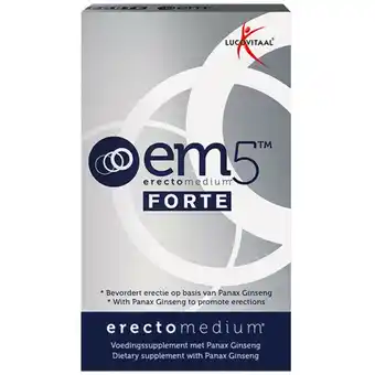 Plein.nl 2+2 gratis: Lucovitaal Erectomedium Forte 6 aanbieding