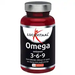 Plein.nl 2+2 gratis: Lucovitaal Omega 3-6-9 100 capsules aanbieding