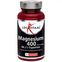 Plein.nl 2+2 gratis: Lucovitaal Magnesium 400 aanbieding