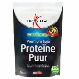 Plein.nl 2+2 gratis: Lucovitaal Premium Soja Proteïne aanbieding