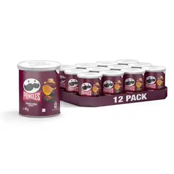 Plein.nl 2+1 gratis: Pringles Chips Barbecue 12 x 40 gr aanbieding