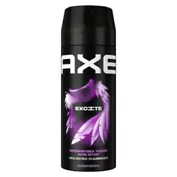 Plein.nl 2+1 gratis: Axe Deodorant Bodyspray Excite 150 aanbieding
