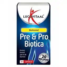 Plein.nl 2+2 gratis: Lucovitaal Pre & Probiotica 30 aanbieding