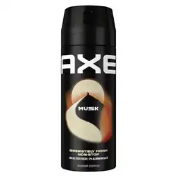 Plein.nl 2+1 gratis: Axe Deodorant Bodyspray Musk 150 ml aanbieding