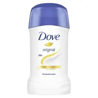 Plein.nl 2+1 gratis: Dove Deodorant Stick Original 50 ml aanbieding