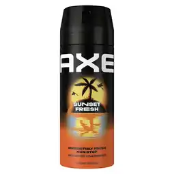 Plein.nl 2+1 gratis: Axe Deodorant Bodyspray Sunset aanbieding