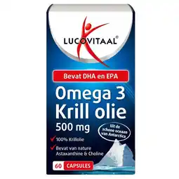 Plein.nl 2+2 gratis: Lucovitaal Omega 3 Krill olie 500 aanbieding