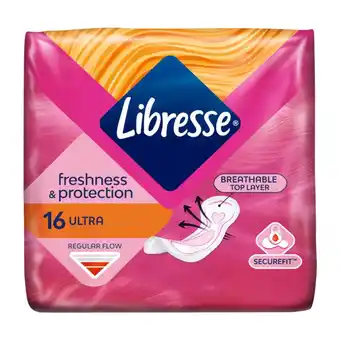 Plein.nl 2+1 gratis: Libresse Ultra Regular Maandverband aanbieding