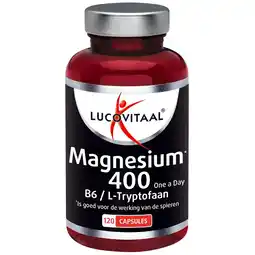 Plein.nl 2+2 gratis: Lucovitaal Magnesium 400 met aanbieding