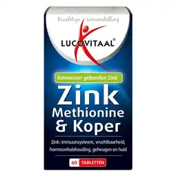 Plein.nl 2+2 gratis: Lucovitaal Zink Methionine & Koper aanbieding