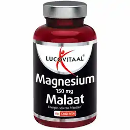 Plein.nl 2+2 gratis: Lucovitaal Magnesium Malaat 90 aanbieding