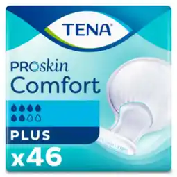Plein.nl 2+1 gratis: TENA ProSkin Comfort Plus 46 stuks aanbieding