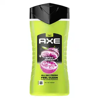 Plein.nl 2+1 gratis: Axe 3-in-1 Douchegel Epic Fresh 250 aanbieding