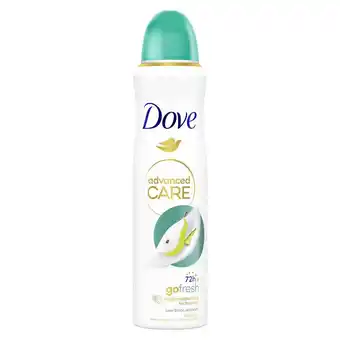 Plein.nl 2+1 gratis: Dove Deodorant Spray Advanced Care aanbieding