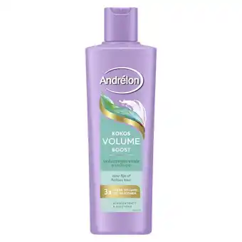 Plein.nl 2+1 gratis: Andrélon Shampoo Volume Boost 250 aanbieding