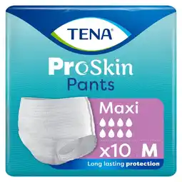 Plein.nl 2+1 gratis: TENA Proskin Pants Maxi M 10 stuks aanbieding