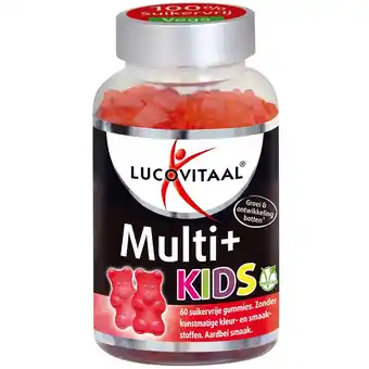 Plein.nl 2+2 gratis: Lucovitaal Vitamine Gummies Multi+ aanbieding