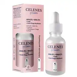 Trekpleister Celenes By Sweden By Sweden AHA 8% + BHA 2% Gezichtspeeling aanbieding