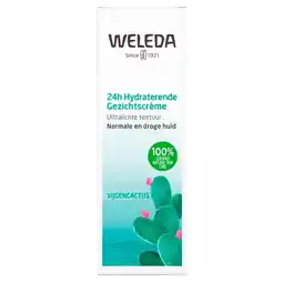 Trekpleister Weleda Hydra+ 48H Hydraterende Gezichtscrème aanbieding